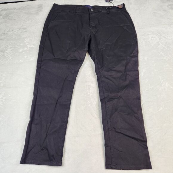 NWT Gentlemen's Outfitters Black Stretch Pants Sz 40x32 - Picture 2 of 9